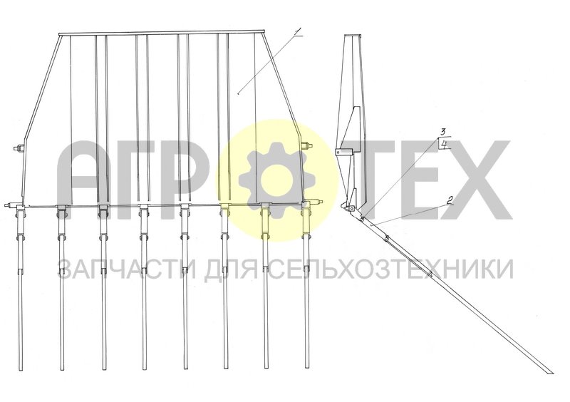 Днище (РСМ-10Б.12.13.000) (№2 на схеме)